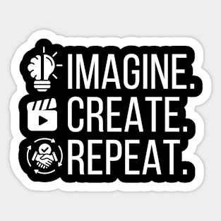 Creatives Freelancer Content Creator Designer Sticker